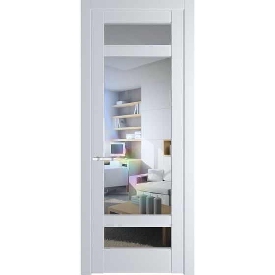 Межкомнатная дверь эмаль Profil Doors 4.3.2PD вайт остеклённая