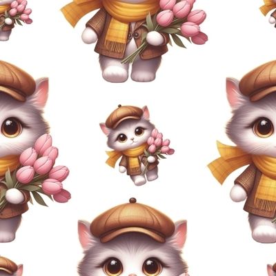 Весенний котик