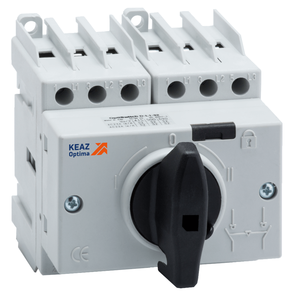 Выключатель-разъединитель (нагрузки) OptiSwitch DI-63-3C КЭАЗ 332081