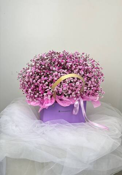 Сумочка из гипсофил