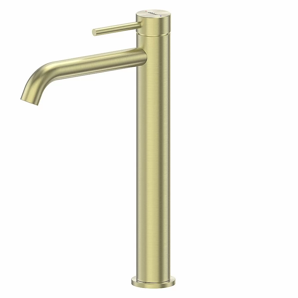 Смеситель для раковины Abber Wasser Kreis 316 AF8111BG-L золото брашированное