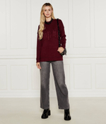 Свитер Patrizia Pepe - бордовый(8K0238 K207)