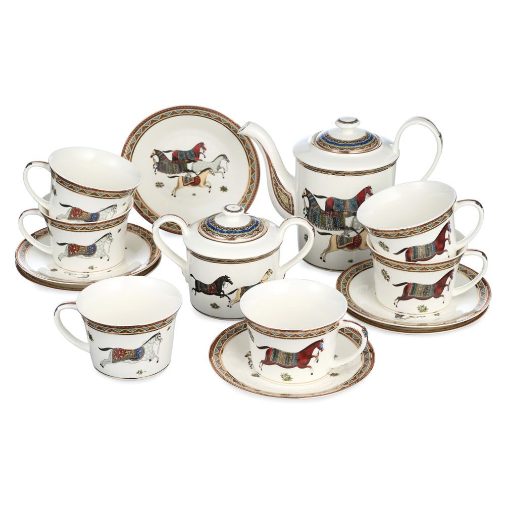 ЧАЙНЫЙ СЕРВИЗ LEFARD "PASSAGE" НА 6 ПЕР. 14 ПР. 850/400/250 МЛ (КОР=1НАБ.)