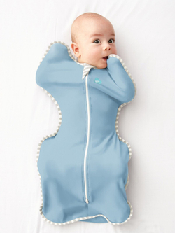 Комбинезон-мешок 1-го этапа Love To Dream Swaddle UP Original. Дымчато-голубой