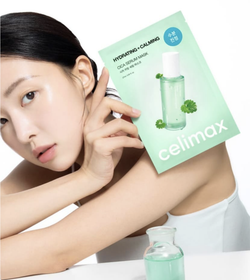 Celimax Hydrating+Calming Cica Serum Mask успокаивающая маска с экстрактом центеллы