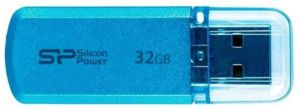 Флешка USB Silicon Power Helios 101 32ГБ, USB2.0, синий