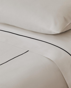 Простыня Zara Home сатин, хлопок 100%, однотонный, 6102/089 · арт. 6102/089-2