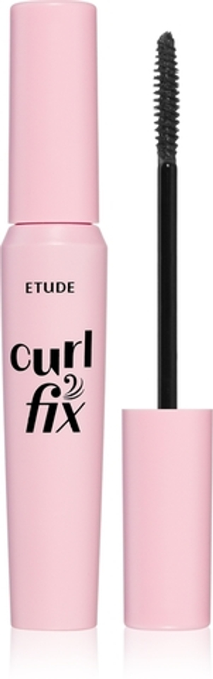 ETUDE Curl Fix Mascara - Водостойкая тушь для придания объема и подкручивания ресниц, 8 g