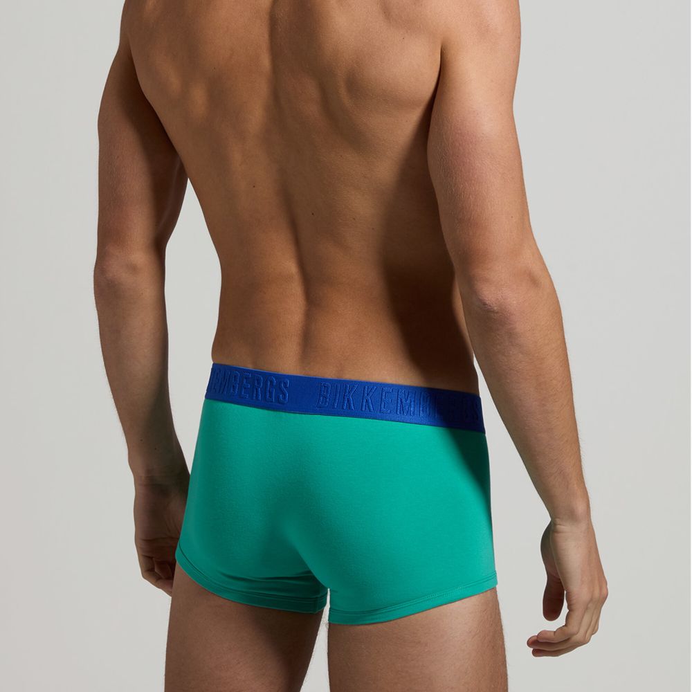 Мужские трусы хипсы (белый, черный, морская волна) набор 3 в 1 Bikkembergs EMBOSSED BKK51UTR24TR/3