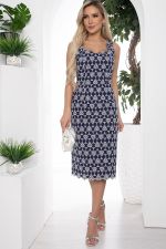 Платье Виринея (темно-синее) П10451 LT Collection