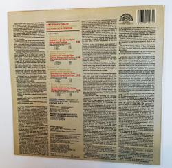 Винтажная виниловая пластинка LP Vivaldi Вивальди, Prague Chamber Orchestra Guitar Concertos (Чехословакия 1989)