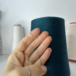 SOFFIO - Cariaggi; Кашемир 100%; 3000м/100гр; col.32159 Solid, цвет: темный зеленоватый петроль