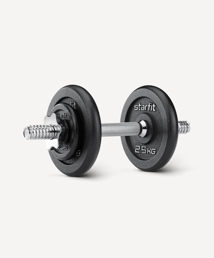 Гантель разборная чугунная в коробке DB-715, 7 кг