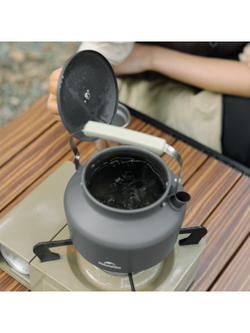 Чайник Naturehike туристический, 1,4 л., алюминий, серый