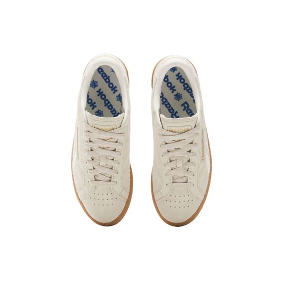 reebok CLUB C GROUNDS UK Кроссовки для скейтбординга Низкие Бежево-желтые/Белые Женские