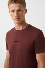 Футболка BOGNER ROC в бордовом цвете