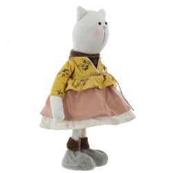 GAEM Игрушка набивная "Кот/Кошка", L16 W10 H33 см, 2в.