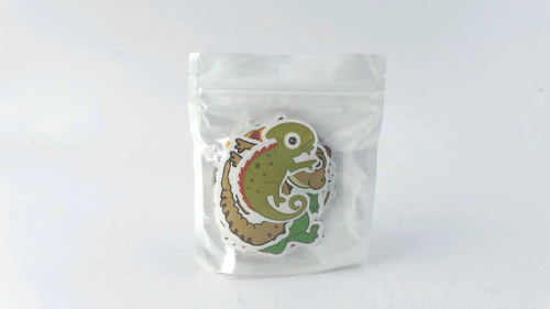 Наклейки пластиковые Зеленые друзья в джунглях 10*12 см 60 шт. (10249627)