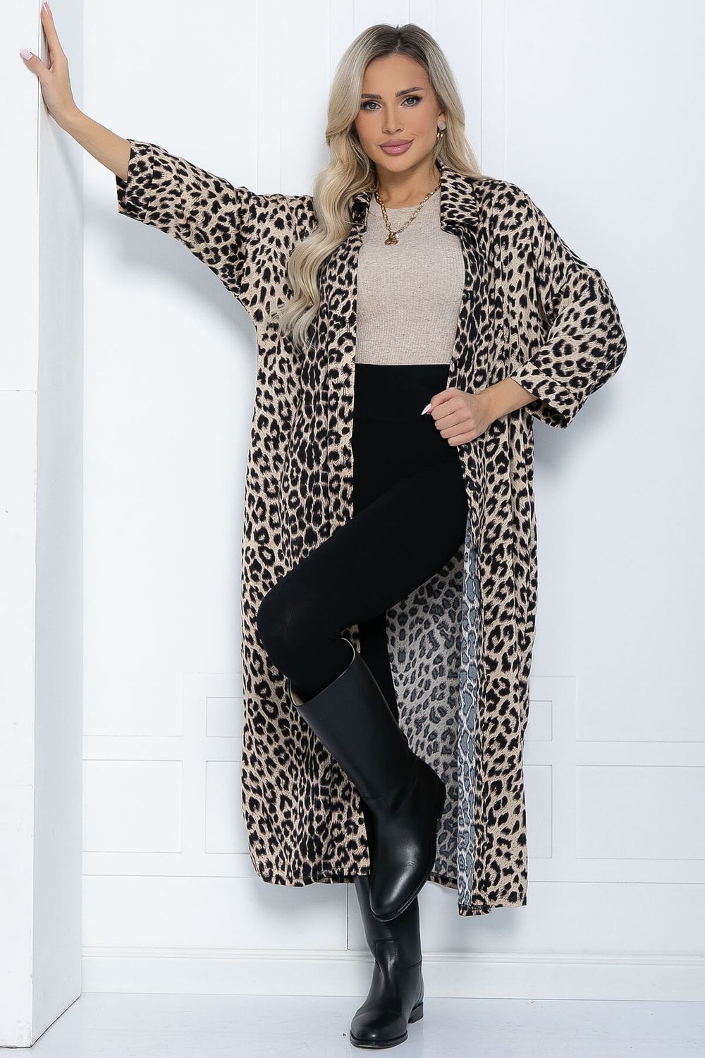 Платье "Сьюзан" (лео/беж) П10530 LT Collection