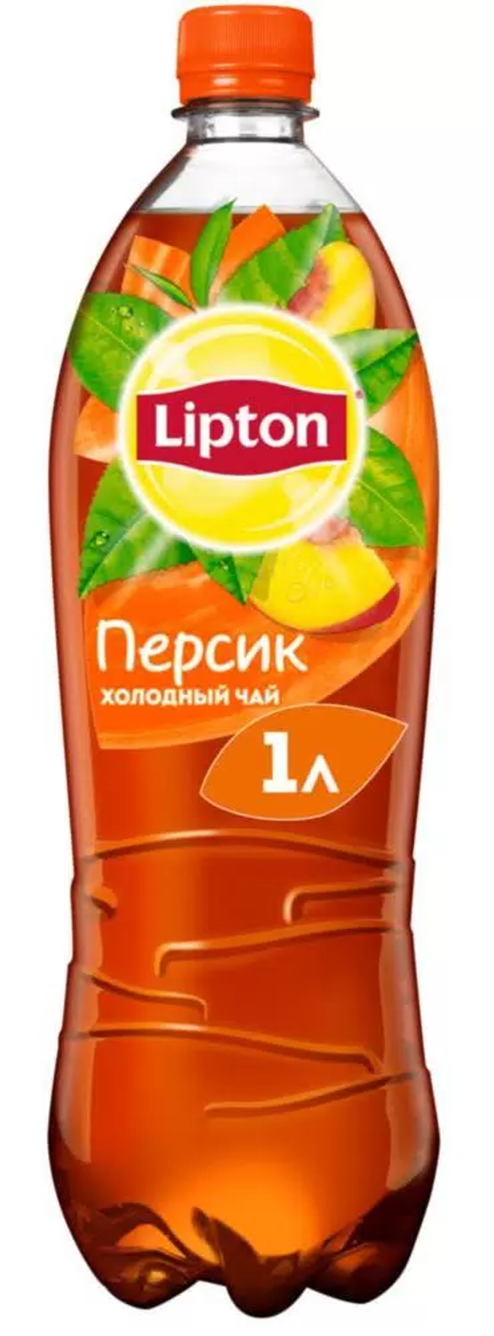 Lipton Чёрный персик 1л