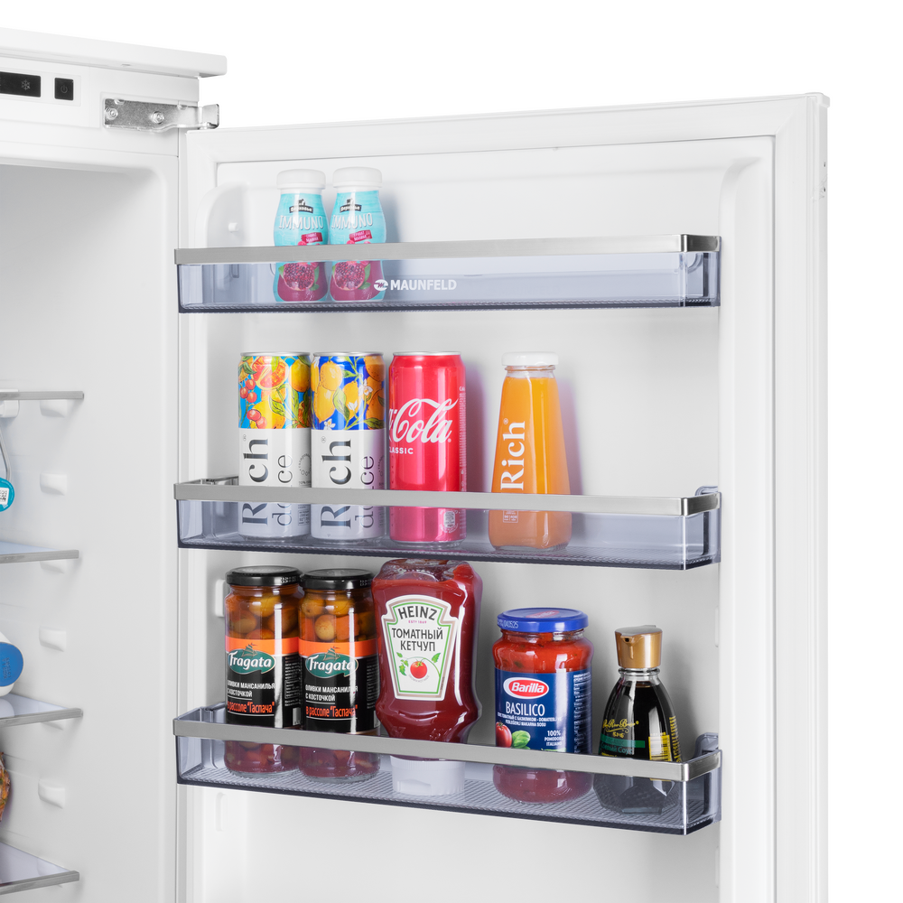 Встраиваемый холодильник NO FROST с инвертором MAUNFELD MBF19354NFWGR LUX Inverter