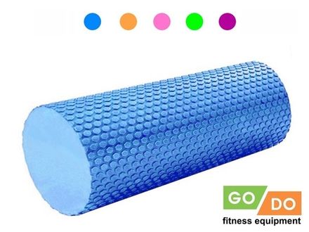Валик для фитнеса GO DO YJ-45  (синий)