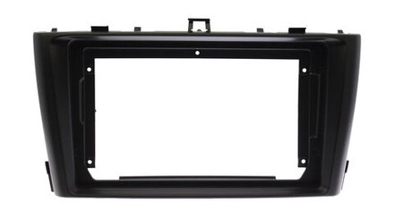 Комплект рамки с разъёмами 9" Toyota Avensis 270 2008-2015 черная - Car-Smart 8010B