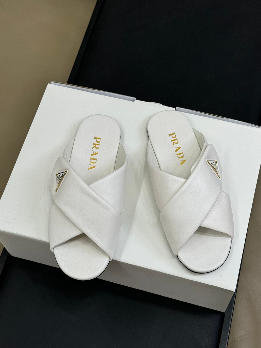 Prada Slides (2 colors)