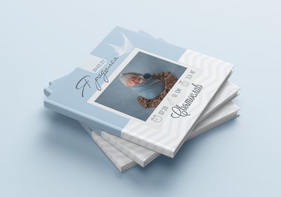 PSD-Шаблон фотокниги "Пёрышко"