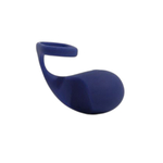 Синий аккумуляторный вибростимулятор на пальцы Sose Lunar LU00107