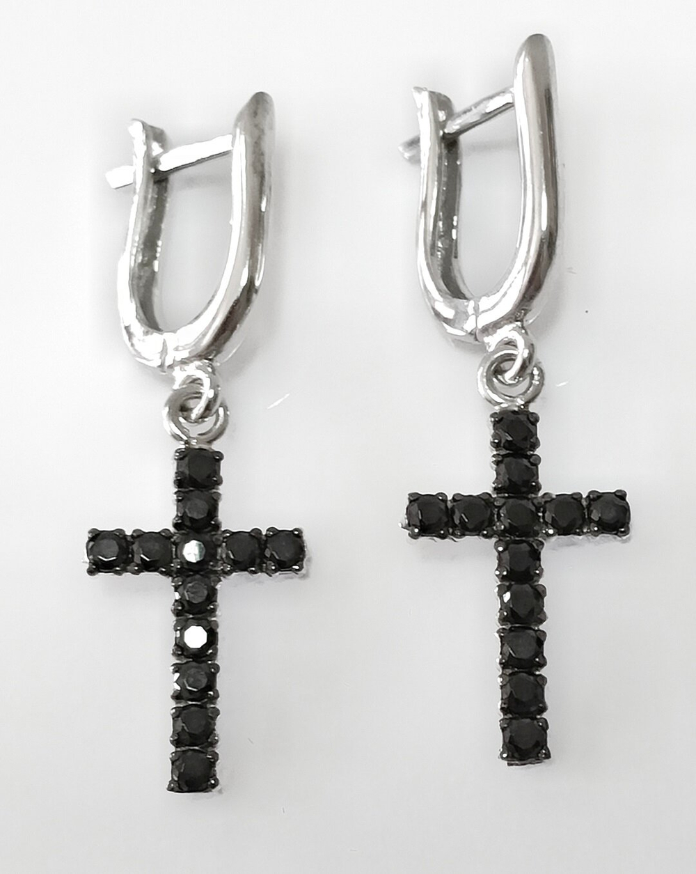 Ювелирные серьги из серебра "Эстерелла"