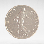France, ½ Franc 1977 - Signature "O. Roty", VF
