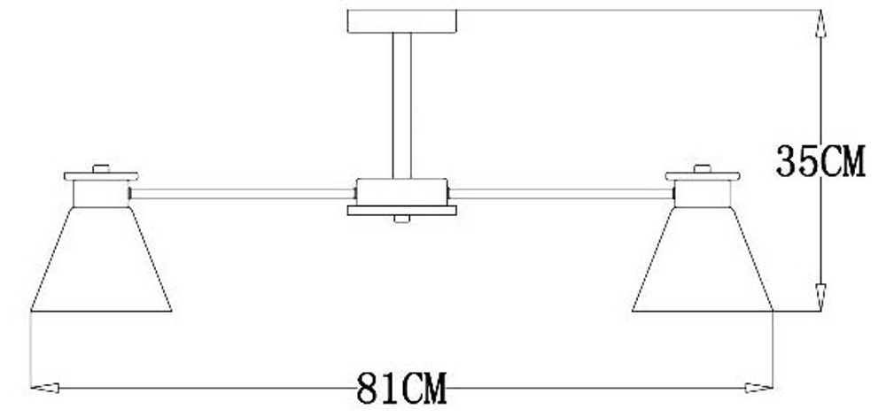 Люстра на штанге Arte Lamp A1031PL-8WH