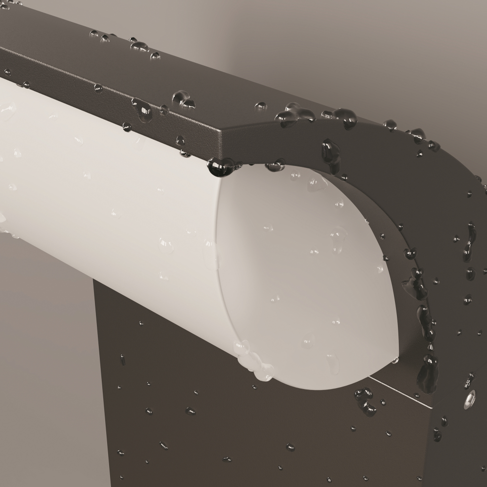 Уличный настенный светодиодный светильник Maytoni Stock O446WL-L7GF3K