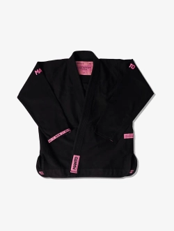 Кимоно MANTO "RISE 2.0" BJJ GI чёрно-розовое