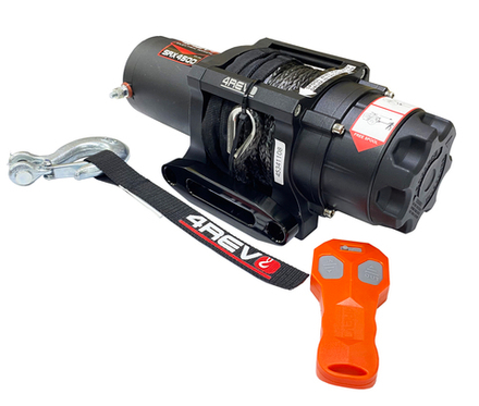 Лебедка для квадроцикла / снегохода 4REVO SRX-4500 с синтетическим тросом