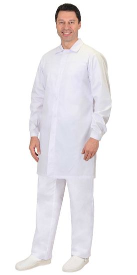 Халат мужской "Сириус-Сицилия" (белый)