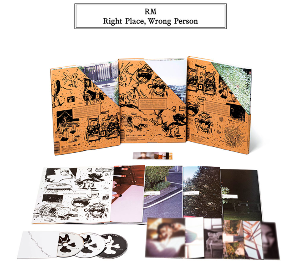 Альбом RM (BTS) - 2ND ALBUM Right Place Wrong Person