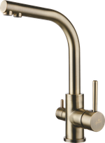 16025-D Смеситель для кухни с фильт БРОНЗ "GANZER"  (10/1шт)