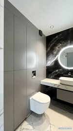 Тумба под раковину и шкаф в санузел