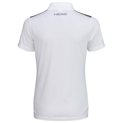 Женское поло Head Club 22 Tech Polo Shirt W - белый