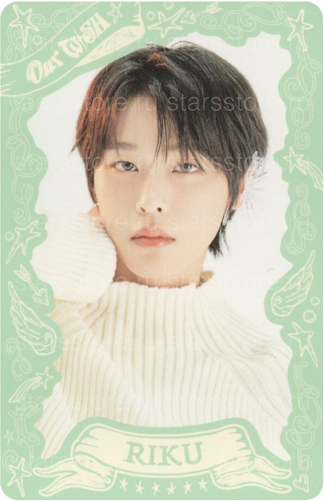 Фотокарта Riku NCT WISH - CONCERT TOUR: OUR WISH TRADING CARD Фотокарта Riku NCT WISH - CONCERT TOUR: OUR WISH TRADING CARD