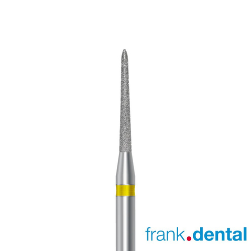 Бор алмазный желтый Frank Dental типа FG - D.879K.012.C.FG