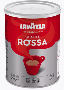 КОФЕ LAVAZZA QUALITA ROSSA МОЛОТЫЙ ЖБ 250ГР