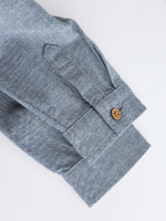 Боди с длинным рукавом и брюки на подтяжках в комплекте для малышей Next Q96-750, Темно-синий