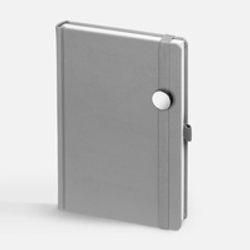 Ежедневник Favor Metal, недатированный, серый