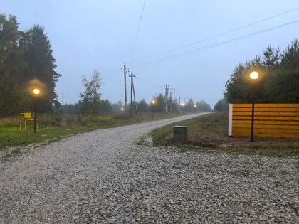 В «Усадьбе Романово» запущено уличное освещение