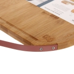 Доска разделочная бамбуковая «O'lala» 35,3*26*1,5см с металлической ручкой