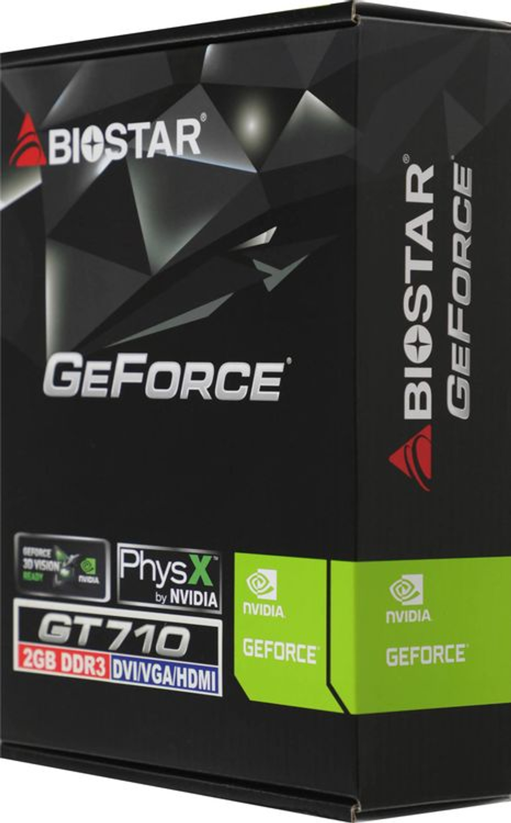 Видеокарта Biostar NVIDIA  GeForce GT 710 VN7103THX6 2ГБ DDR3, Low Profile,  Ret