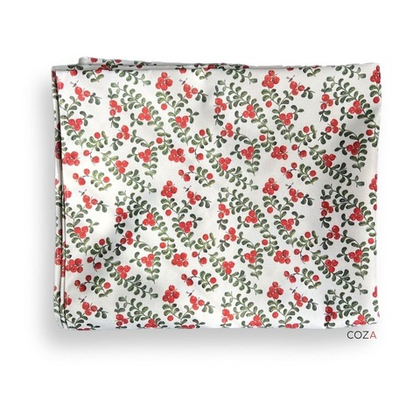 Скатерть COZA "Брусника", с водоотталкивающей пропиткой